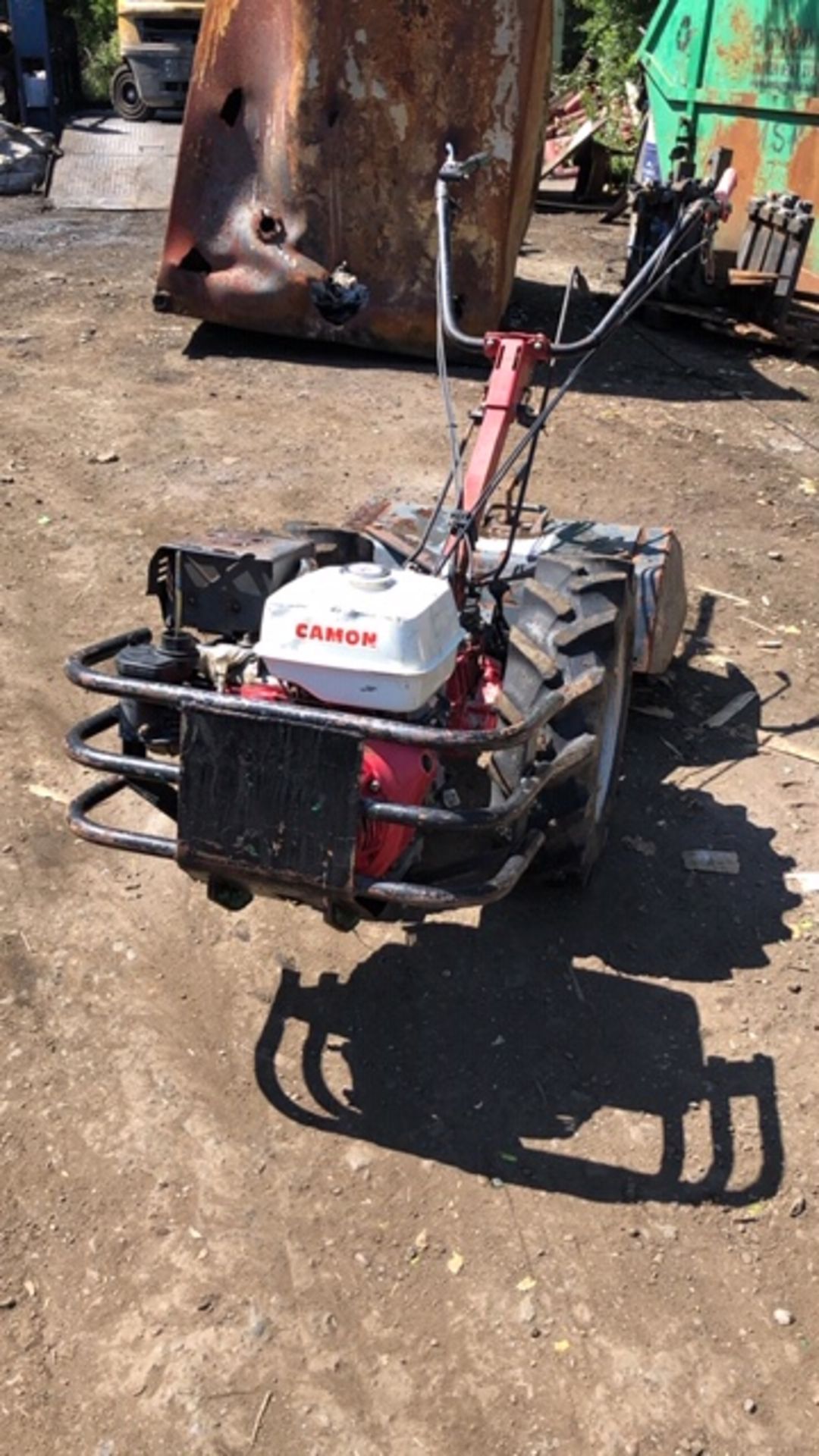 CAMON HEAVY DUTY HONDA ENGINED ROTORVATOR. WHEN TESTED WAS SEEN TO RUN, DRIVE AND BLADES TURNED - Image 5 of 6