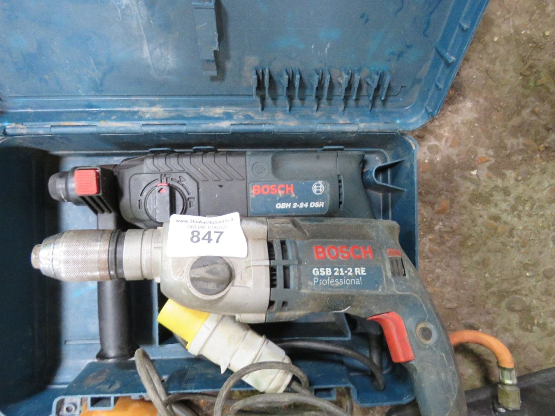 2 X BOSCH DRILLS - Image 2 of 2