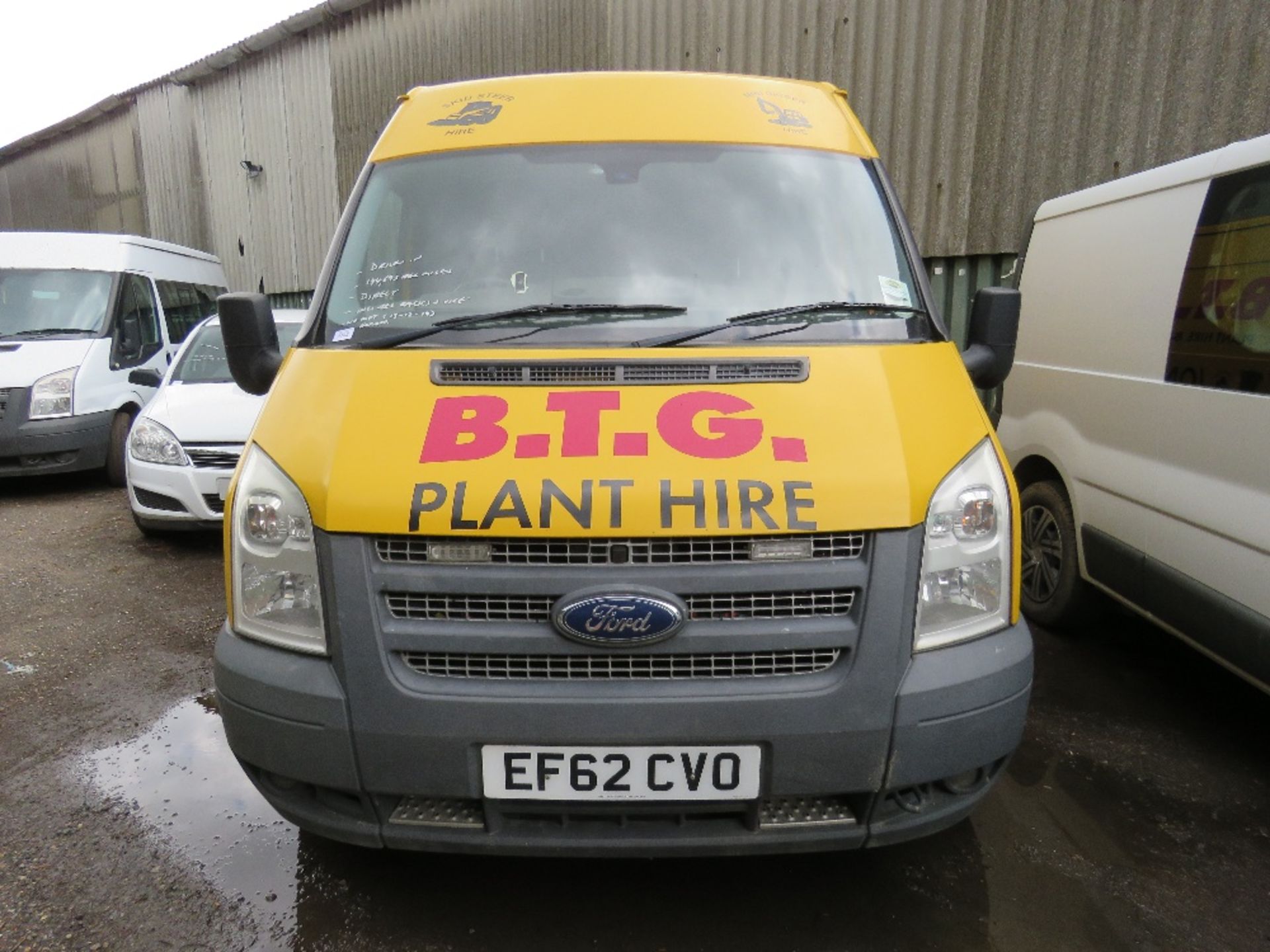 FORD TRANSIT 125T350 PANEL VAN REG:EF62 CVO. DIRECT EX COMPANY CLOSURE. 144,693 REC MILES. INCLUDES - Image 2 of 6