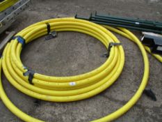 ROLL OF HEAVY DUTY YELLOW PIPING