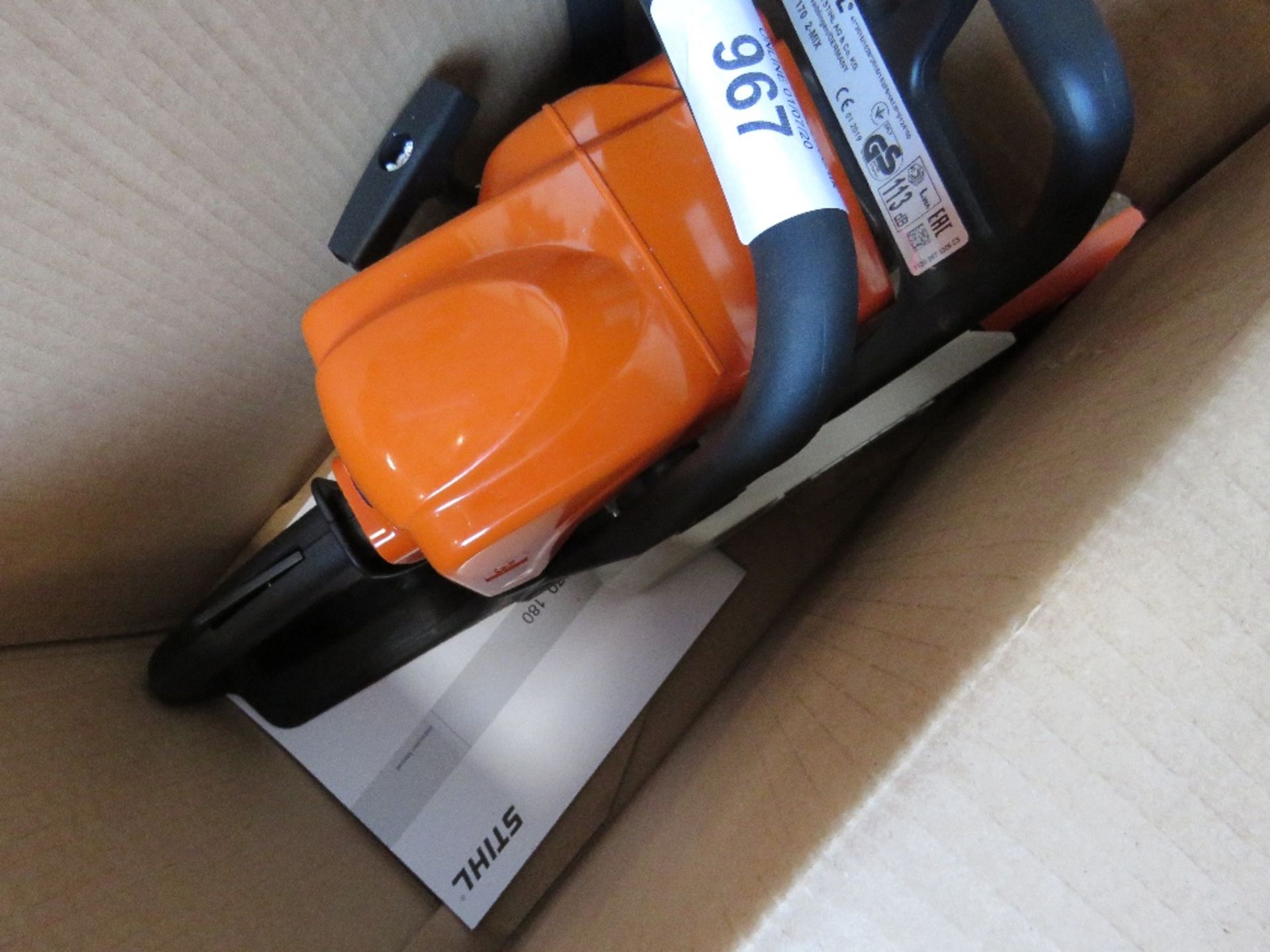 STIHL MS170 PETROL CHAINSAW UNUSED