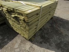 LARGE PACK OF SHIPLAP CLADDING TIMBER 1.73METRES LENGTH X 9.5CM WIDE X 1.5CM DEPTH APPROX