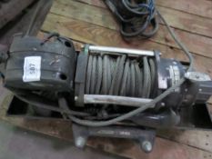 Large lorry winch