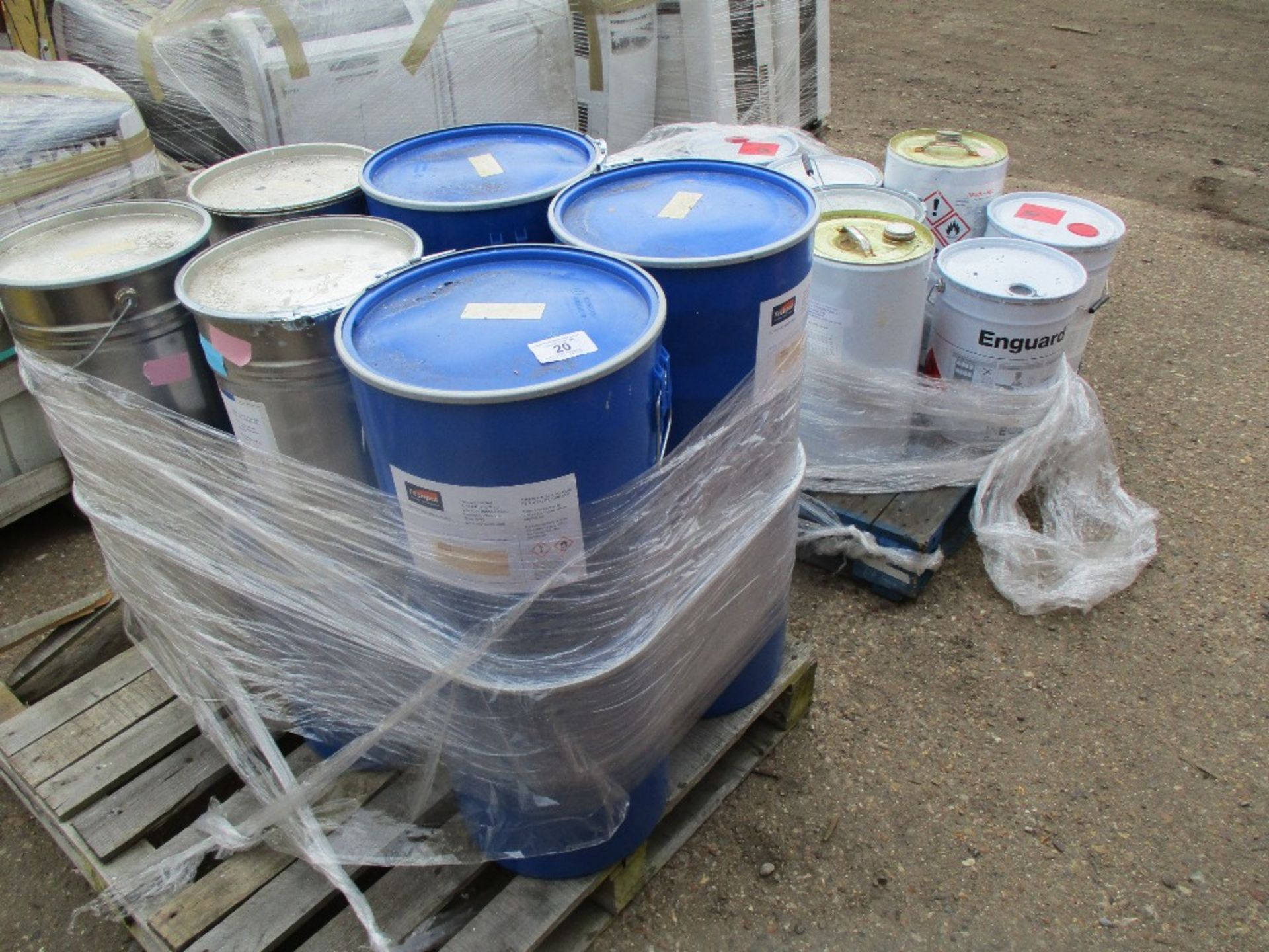 QUANTITY OF PAINTING COMPOUNDS....EX COMPANY LIQUIDATION