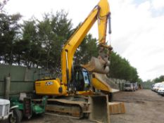 JCB JS220 22 TONNE EXCAVATOR , YEAR 2015.ONLY 10% BUYERS PREMIUM CHARGED ON THIS LOT......