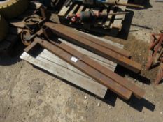 4 X WHEELED GANTRY LEGS, ADJUSTABLE