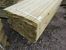 LARGE PACK OF SHIPLAP CLADDING TIMBER 1.83METRES LENGTH X 9.5CM WIDE X 1.5CM DEPTH APPROX