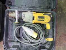 3 X DEWALT 110 VOLT SDS DRILLS