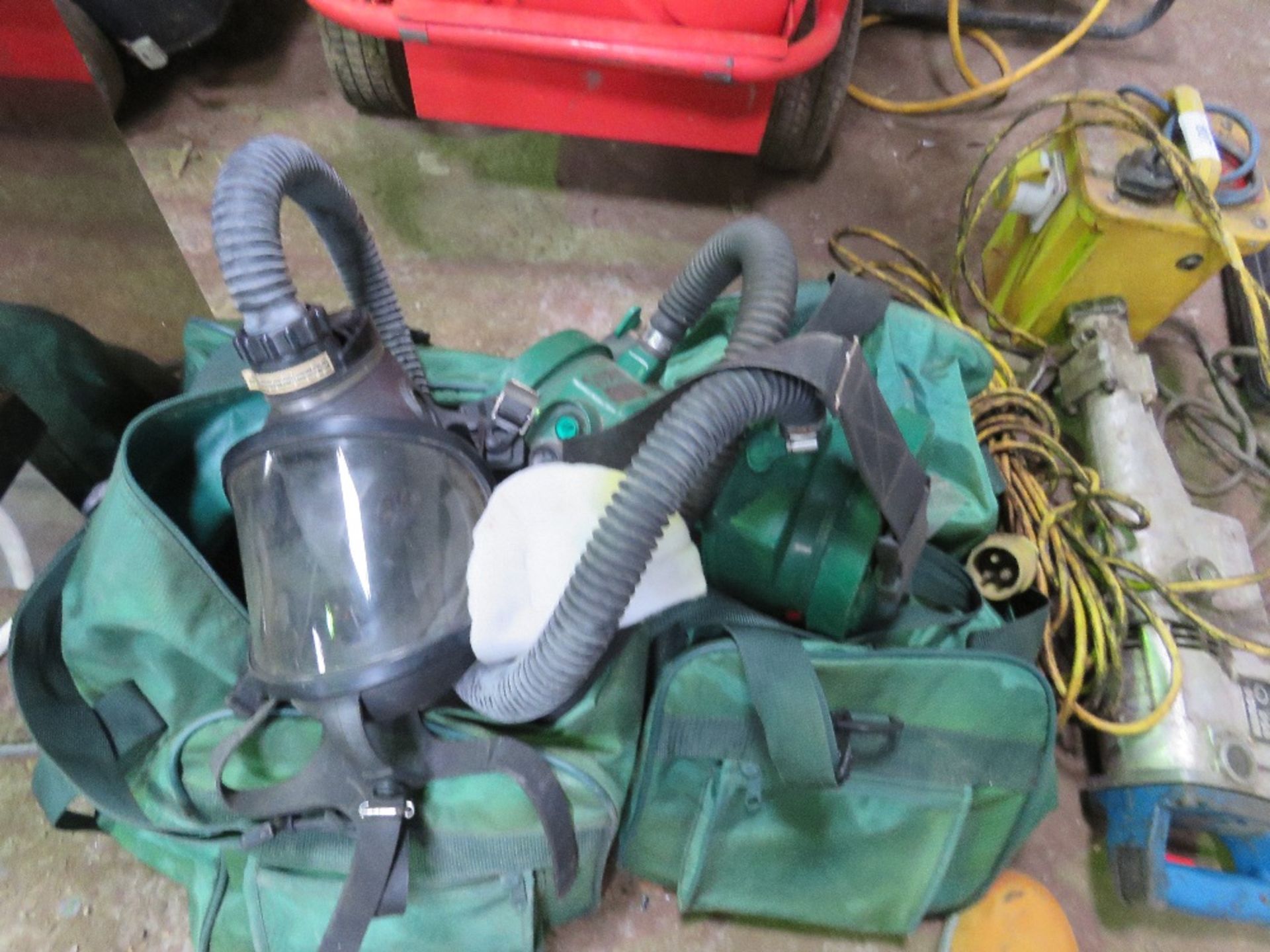 2 X BAGS OF ASBESTOS REMOVAL BREATHING EQUIPMENT - Image 2 of 2