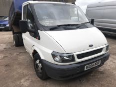 FORD TRANSIT TIPPER BX54 WDD.