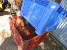 2 X PLASTIC STILLAGE PALLETS