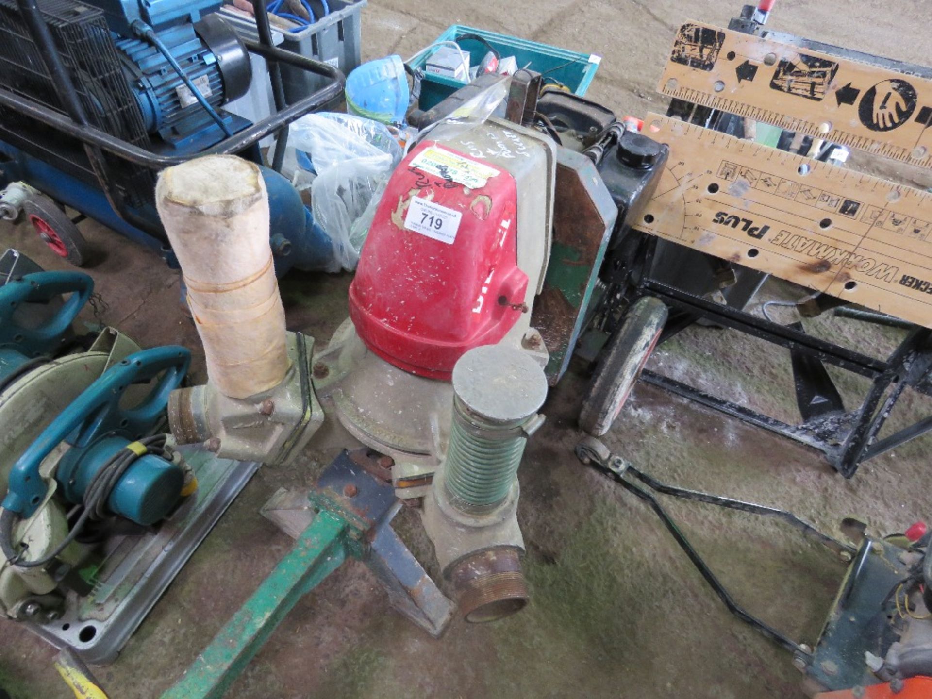 YANMAR DIESEL ENGINED DIAPHRAGM PUMP, 3", WHEN TESTED WAS SEEN TO RUN AND APPEARED TO SUCK.