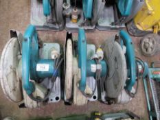 3 X MAKITA 110VOLT METAL CUTTING CHOP SAWS