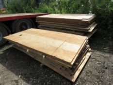 APPROXIMATELY 60 PRE USED TIMBER BOARDS