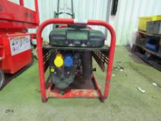 MGP4000 PETROL ENGINED GENERATOR. WHEN TESTED WAS SEEN TO RUN AND SHOW POWER