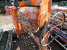 110 VOLT BELLE SITE MIXER. WHEN TESTED WAS SEEN TO RUN AND MIX