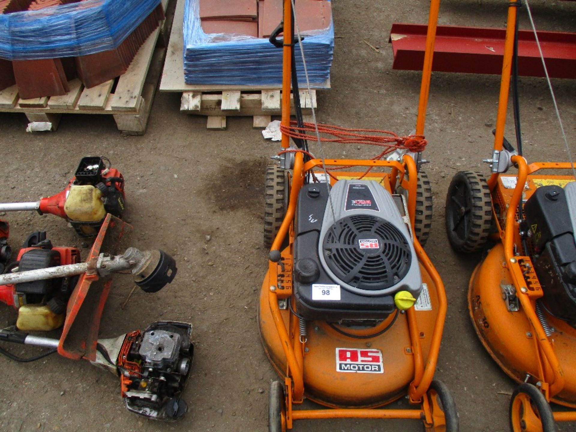 2 X AS MOTOR PROFESSIONAL ROTARY MOWERS, YEAR 2012....SOURCED FROM MALDON COUNCIL - Image 2 of 3