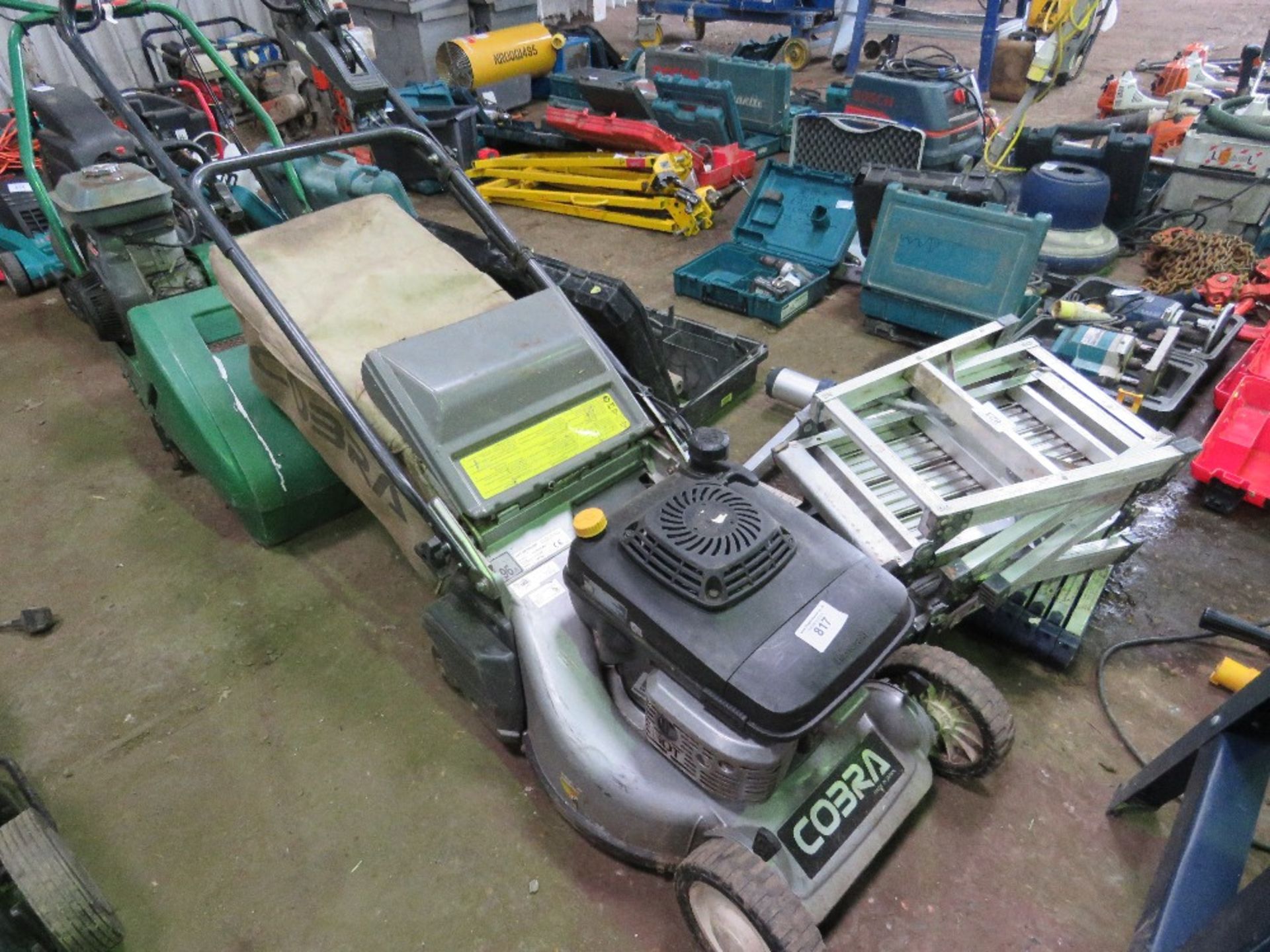 COBRA PETROL MOWER C/W COLLECTOR