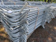 APPROX 35 X METAL PEDESTRIAN BARRIERS................................... ADDITIONAL TERMS: All items