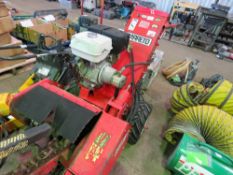 BARRETO 1318D PETROL ENGINED CHAIN TRENCHER. WHEN TESTED WAS SEEN TO RUN AND CHAIN TURNED.