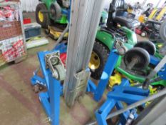 GENIE SLA 10 MATERIAL HOIST WITH FORKS. DIRECT EX LOCAL COMPANY DUE TO DEPOT CLOSURE.