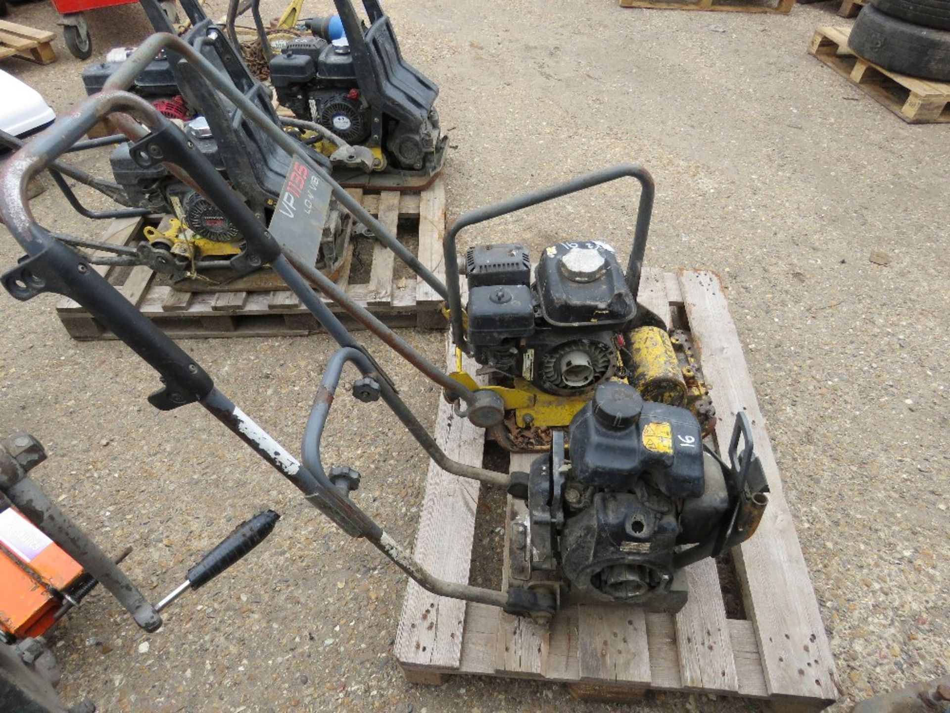 2 X COMPACTION PLATES FOR SPARES/REPAIR - Image 3 of 3