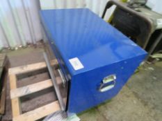 BLUE TOOL CABINET C/W COMPREHENSIVE TOOL SET AS SHOWN. DIRECT EX LOCAL COMPANY DUE TO DEPOT CLOSURE