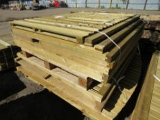 13 X ASSORTED TIMBER FENCING PANELS