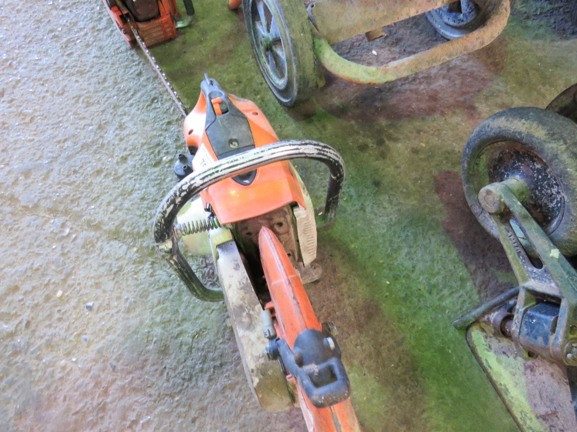 STIHL TS410 PETROL SAW. - Image 2 of 2