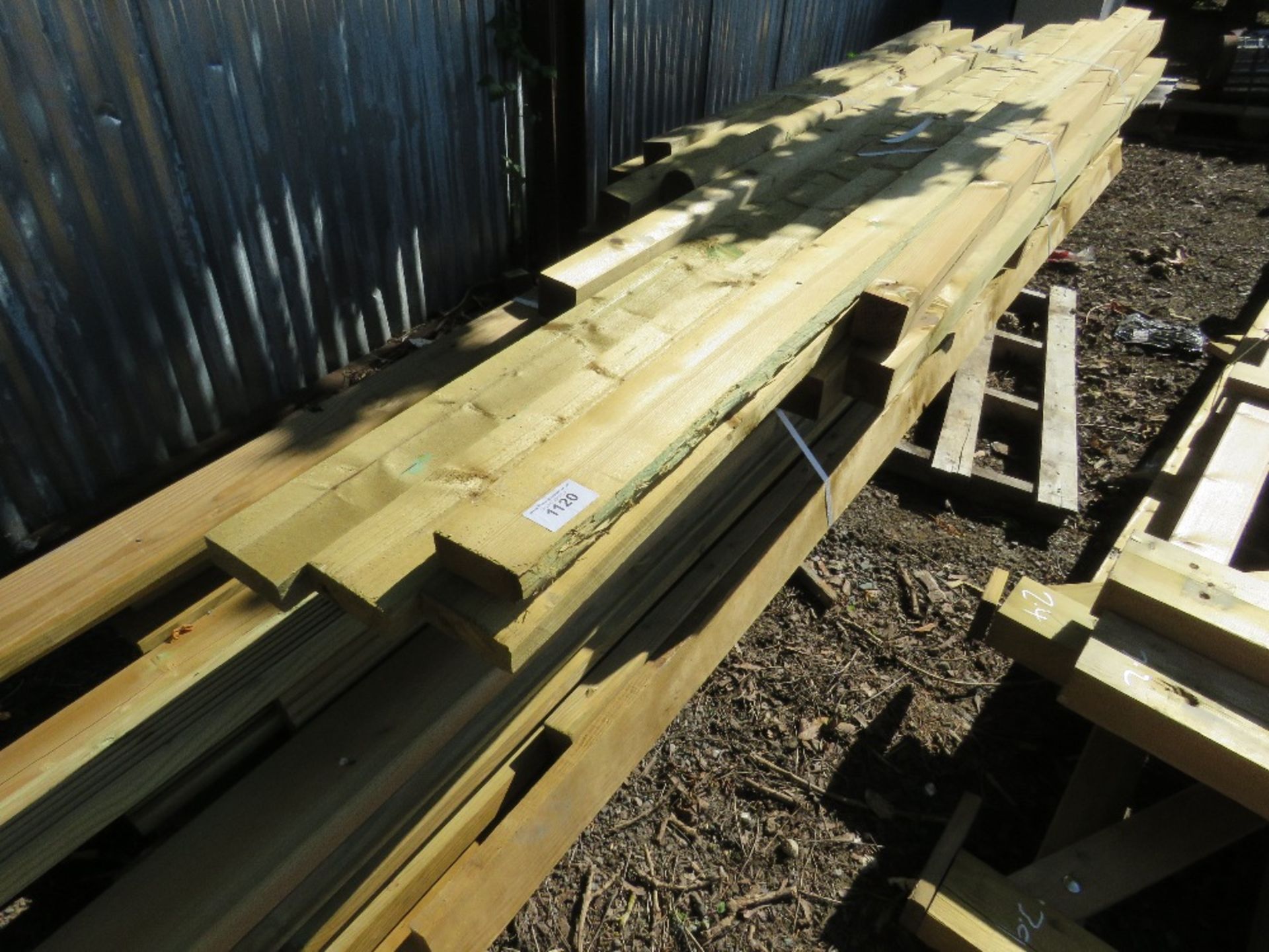 2 X PALLETS OF TIMBERS AND POSTS.