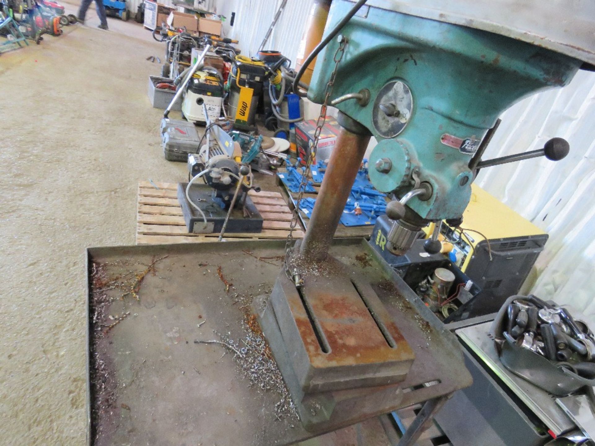 3 PHASE PILLAR DRILL ON STAND. DIRECT EX LOCAL COMPANY DUE TO DEPOT CLOSURE - Image 2 of 2