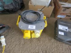 110 VOLT TRANSFORMER. DIRECT FROM LOCAL COMPANY DUE TO DEPOT CLOSURE.