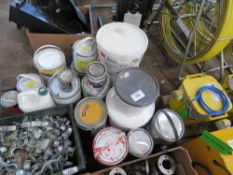 ASSORTED PAINTS ETC. DIRECT EX LOCAL COMPANY DUE TO DEPOT CLOSURE.