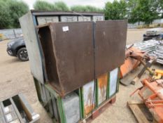 3 X WORKSHOP CABINETS WITH DRAWERS