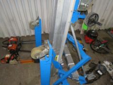 GENIE SLA 10 MATERIAL HOIST WITH FORKS. DIRECT FROM LOCAL COMPANY DUE TO DEPOT CLOSURE.