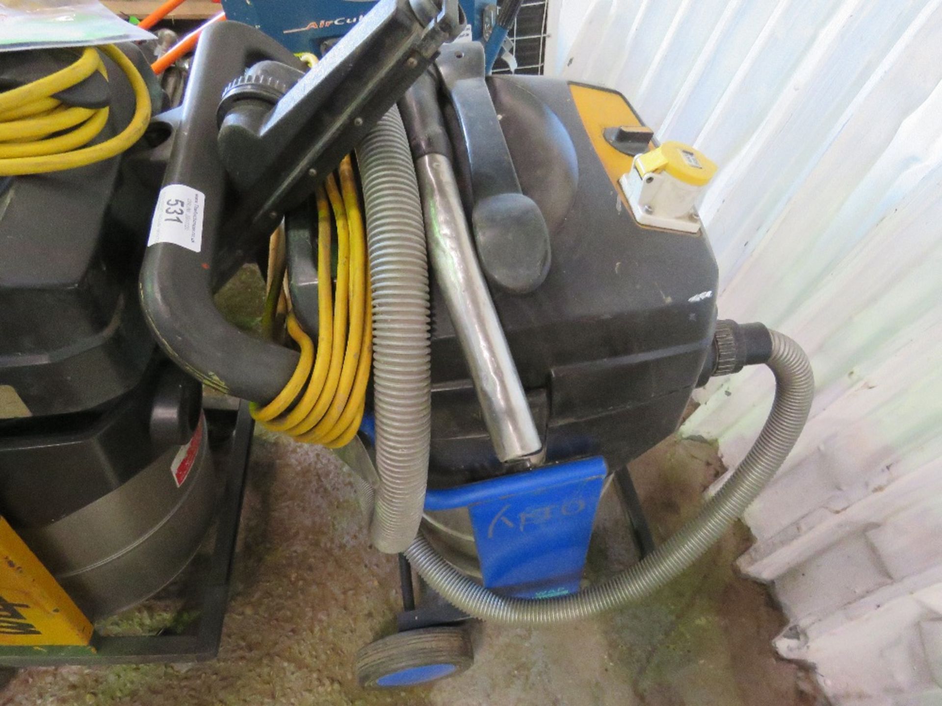 ALTO 110VOLT VACUUM. WITH TOOLS AS SHOWN. DIRECT EX LOCAL COMPANY DUE TO DEPOT CLOSURE