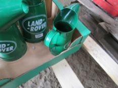 3 X LANDROVER MEASURING JUGS. DIRECT FROM LOCAL COMPANY DUE TO DEPOT CLOSURE.