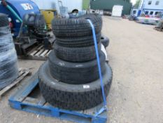 5 X ASSORTED TYRES