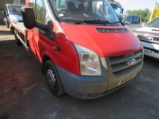 FORD TRANSIT BEAVERTAIL RECOVERY TRUCK REG:MX10 MFY. 4500KG RATED. ALUMINIUM BED. WITH 2 WIRELESS WI