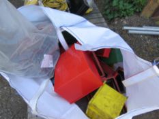 BULK BAG OF LINBIN TYPE STORAGE BINS.