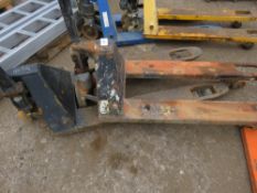 2 X PALLET TRUCKS.