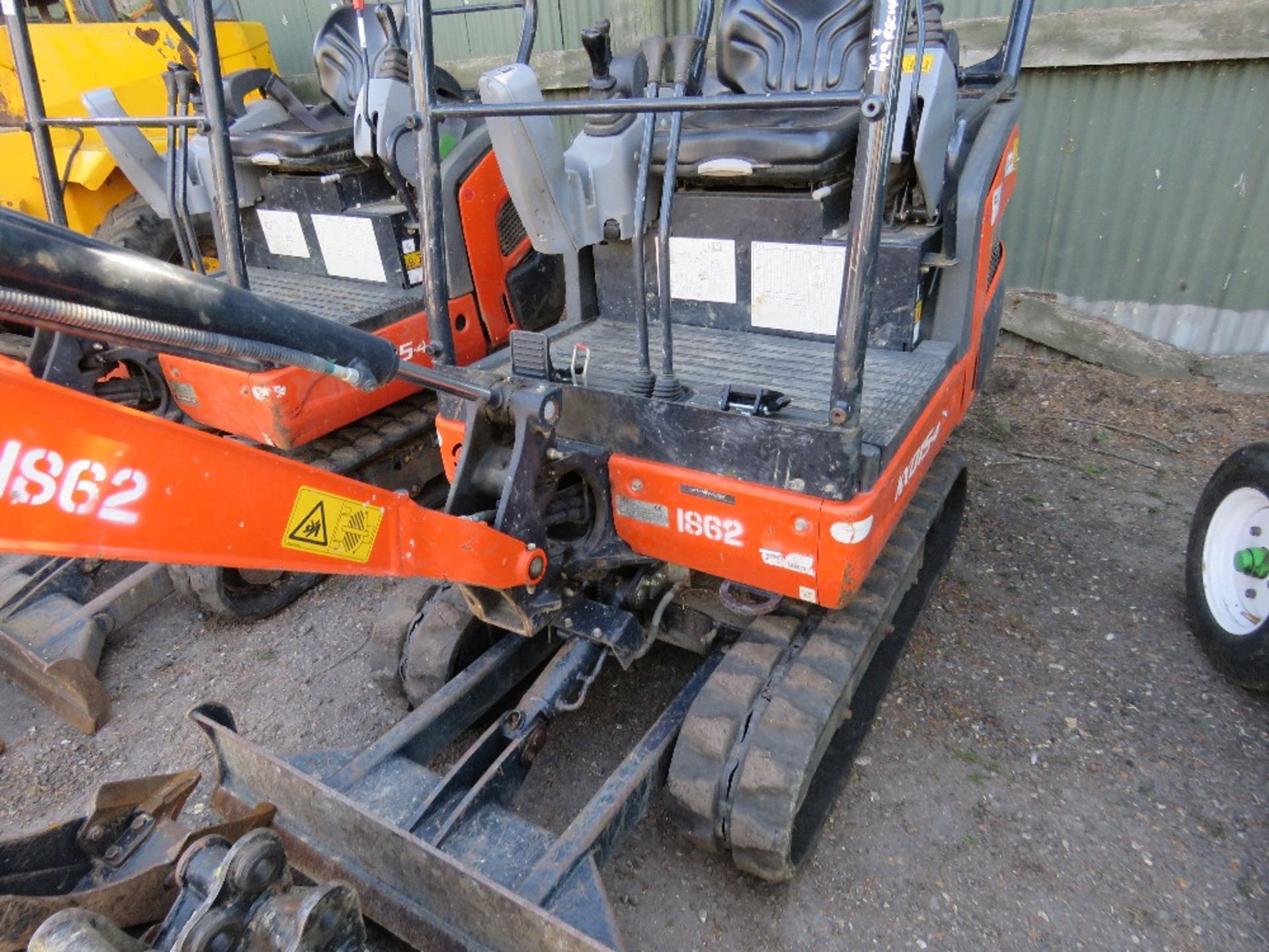 KUBOTA KX015-4 MINI EXCAVATOR YEAR 2018. WITH 5 BUCKETS. 429REC HOURS. PN:1862.SN;62631. - Image 4 of 10