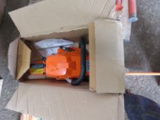 1 X NEW DEKO CHAINSAW IN BOX.