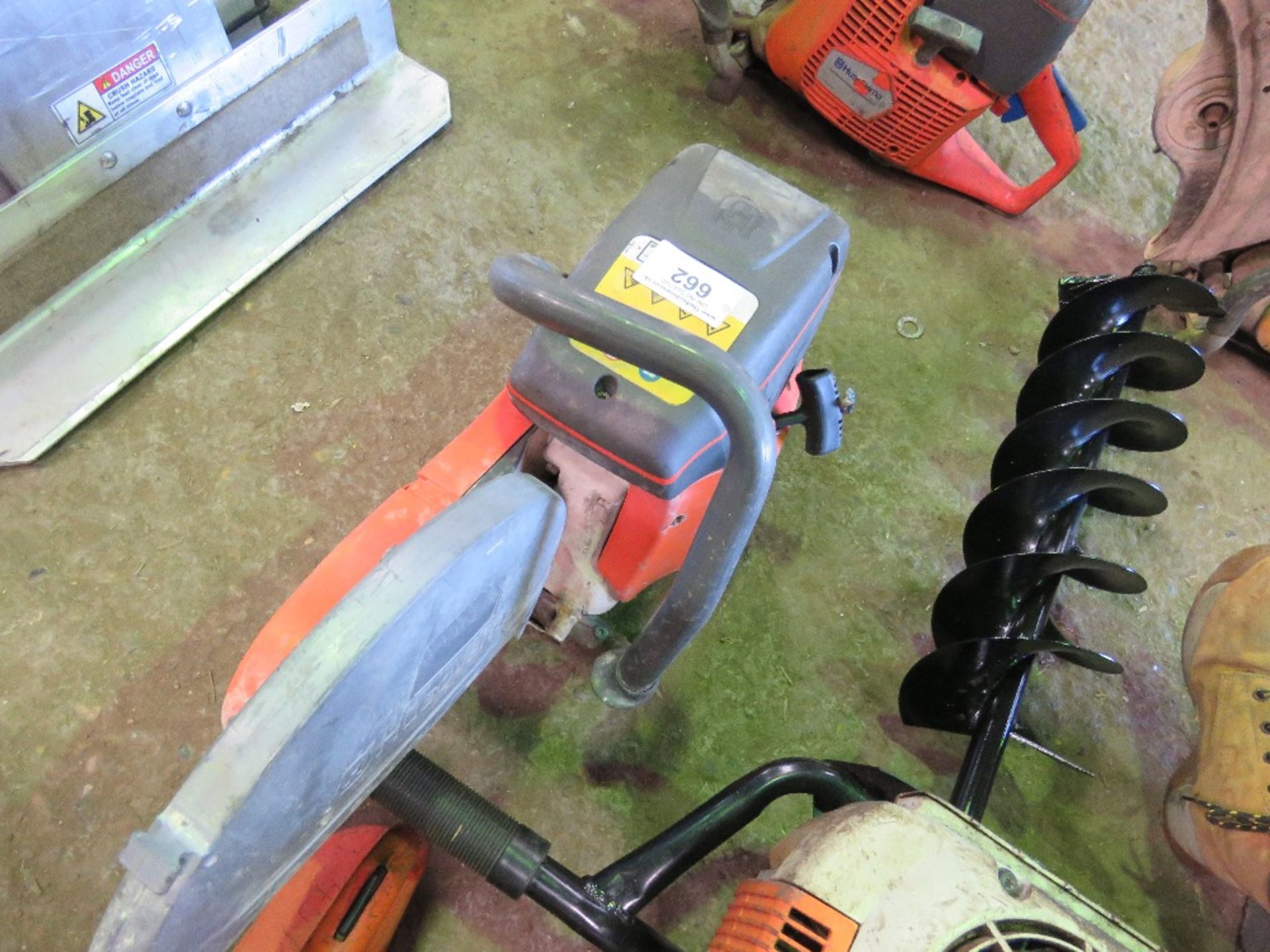 HUSQVANA K760 PETROL SAW. WITH DIAMOND BLADE. - Image 2 of 2