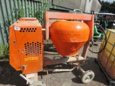 BELLE DIESEL YANMAR ENGINED SITE MIXER. WHEN TESTED WAS SEEN TO RUN AND MIX.