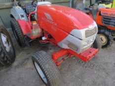 MCCORMICK GX45H 4WD TRACTOR ON GRASS TYRES. 545 REC HOURS. REG:EU53 ZLV WITH V5. HYDROSTATIC DRIVE.