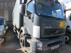 VOLVO FL BOX LORRY REG:KP56KAX. 205,536 REC MILES. 20FT BODY APPROX.UNDERSLUMG TAIL LIFT. WHEN TESTE