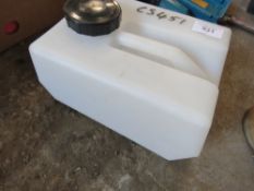 UNUSED WATER CONTAINER FOR CLIPPER CS451 FLOOR SAW.