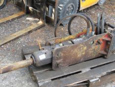 TKB301 HYDRAULIC EXCAVATOR BREAKER ON 45MM PINS.