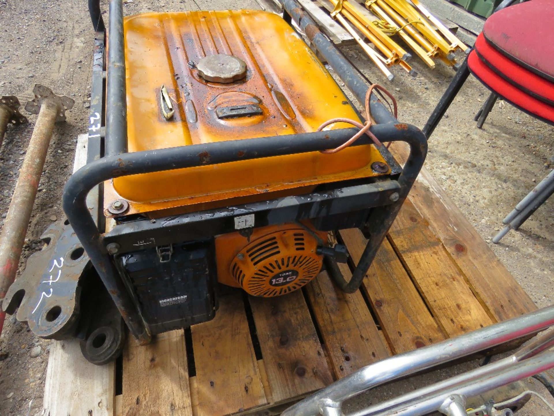 GENTIS PETROL ENGINED GENERATOR.